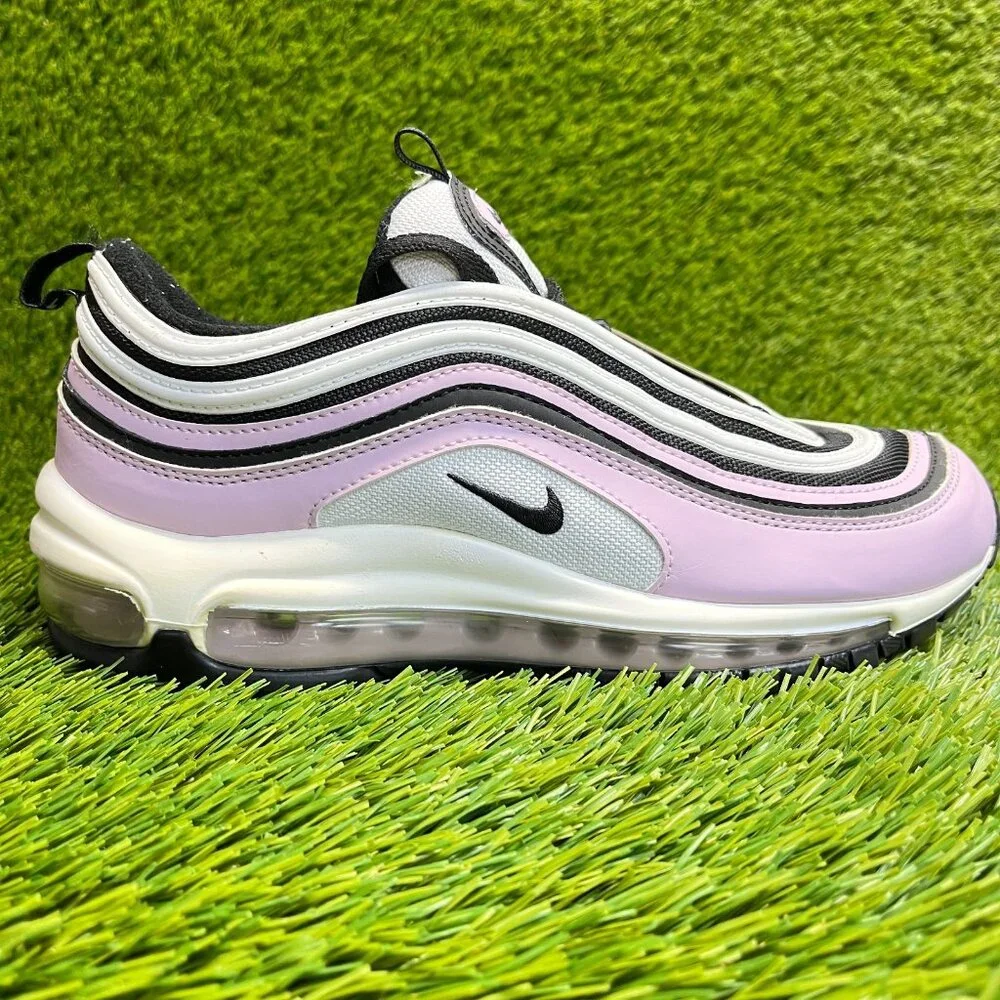 Nike Air Max 97 Iced Lilac Girls 7Y Pink White Athletic Running Shoes Sneakers